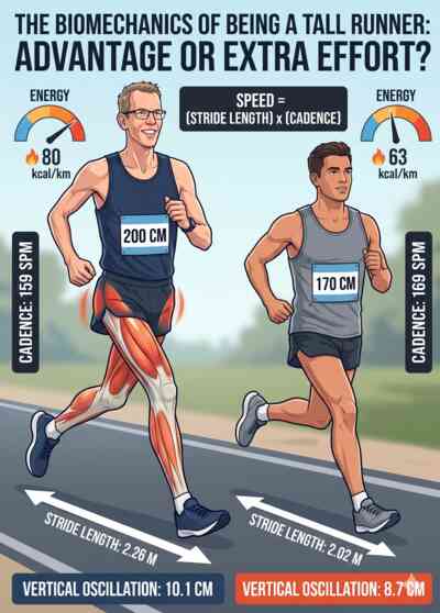 The Biomechanics of Being a Tall Runner